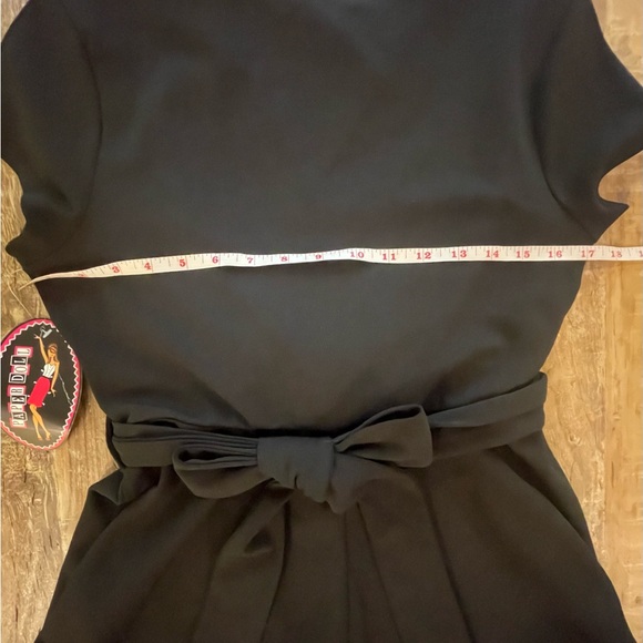 Paper Doll Black Asymmetrical Dress - Picture 4 of 5